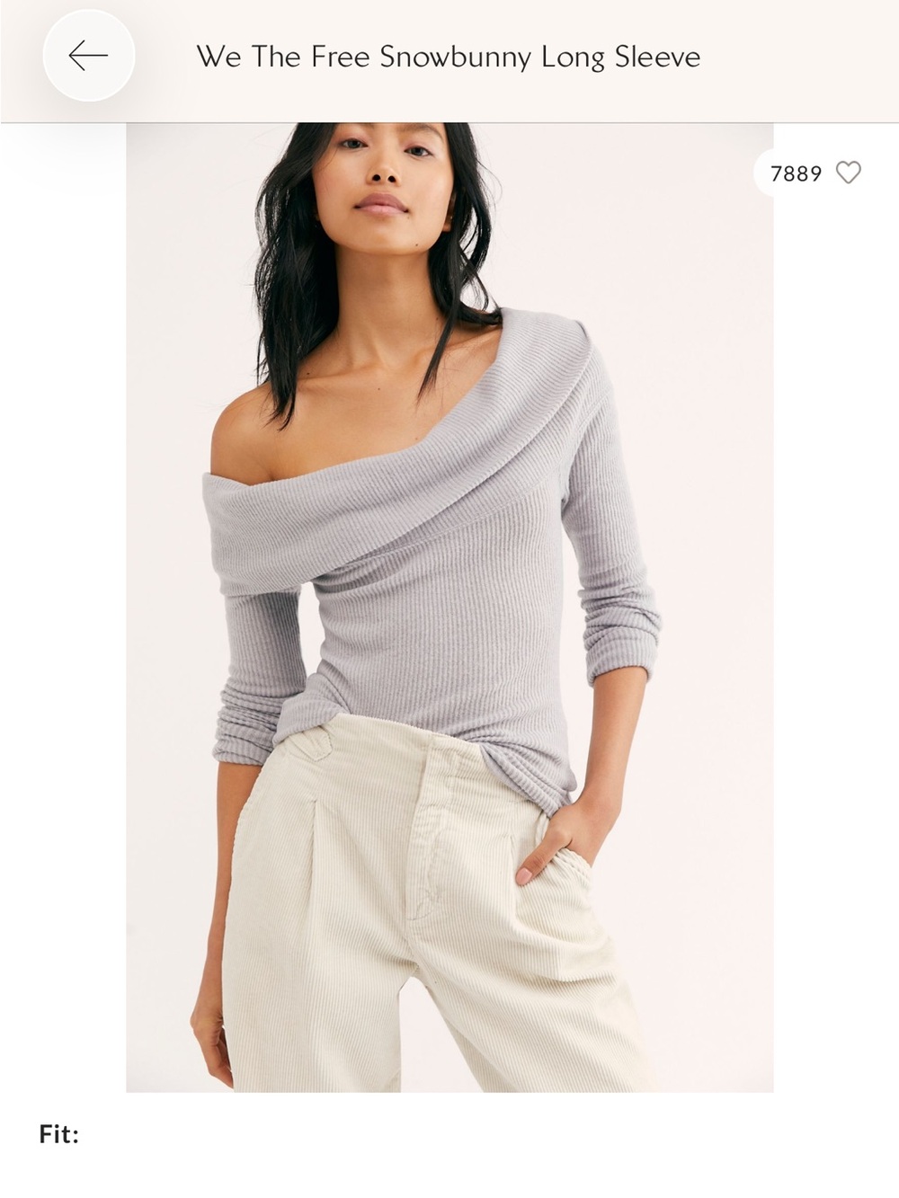 We The Free Snowbunny Long Sleeve - Picture 6 of 6